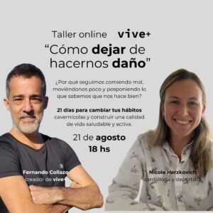 Taller online: "Cómo dejar de hacernos daño"